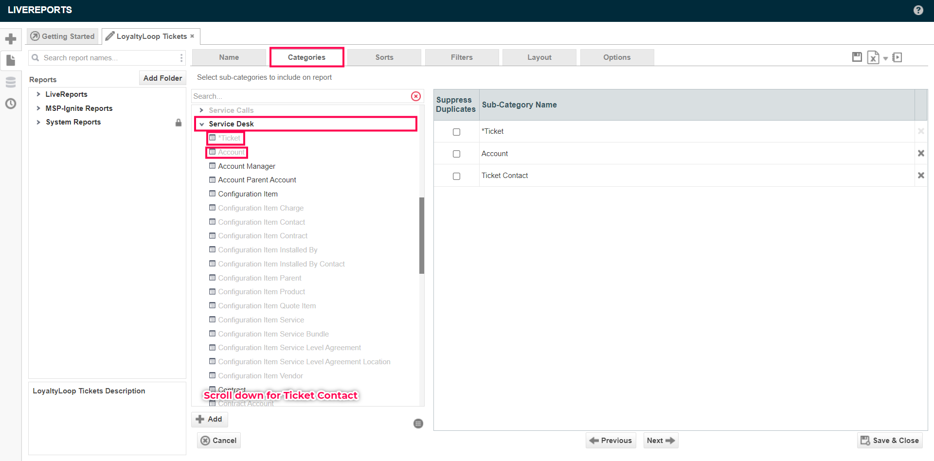 datto autotask report