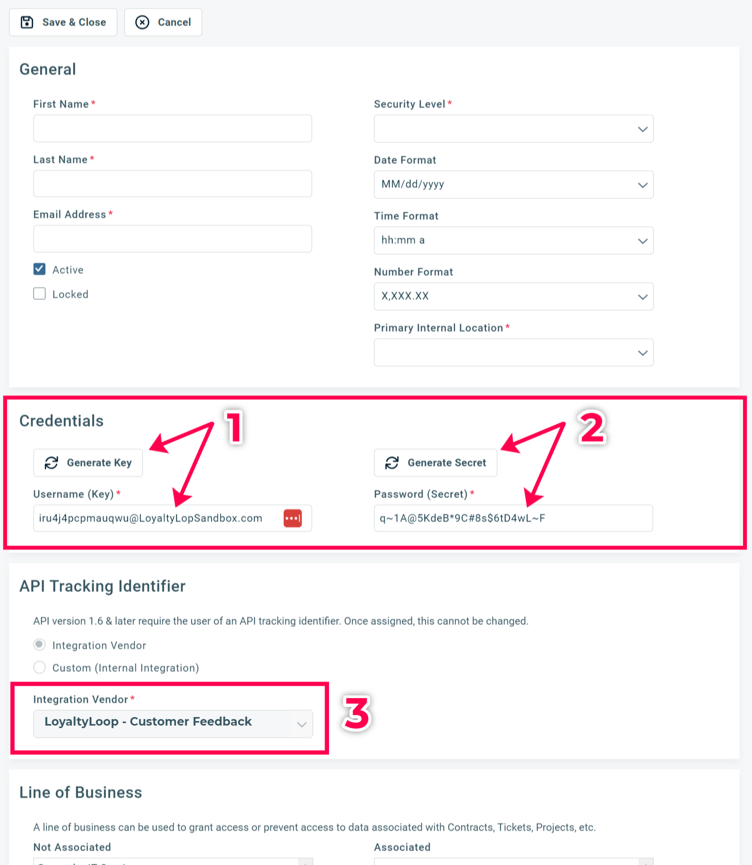 datto autotask loyaltyloop integration