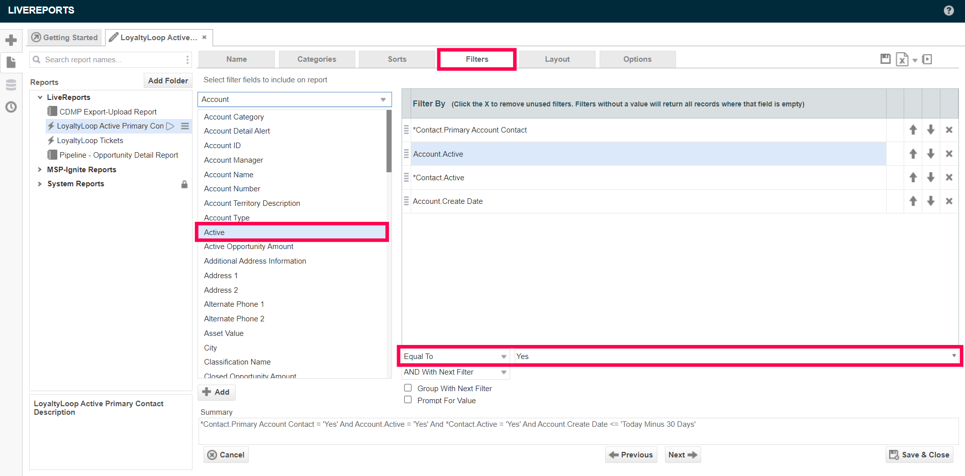 datto autotask report