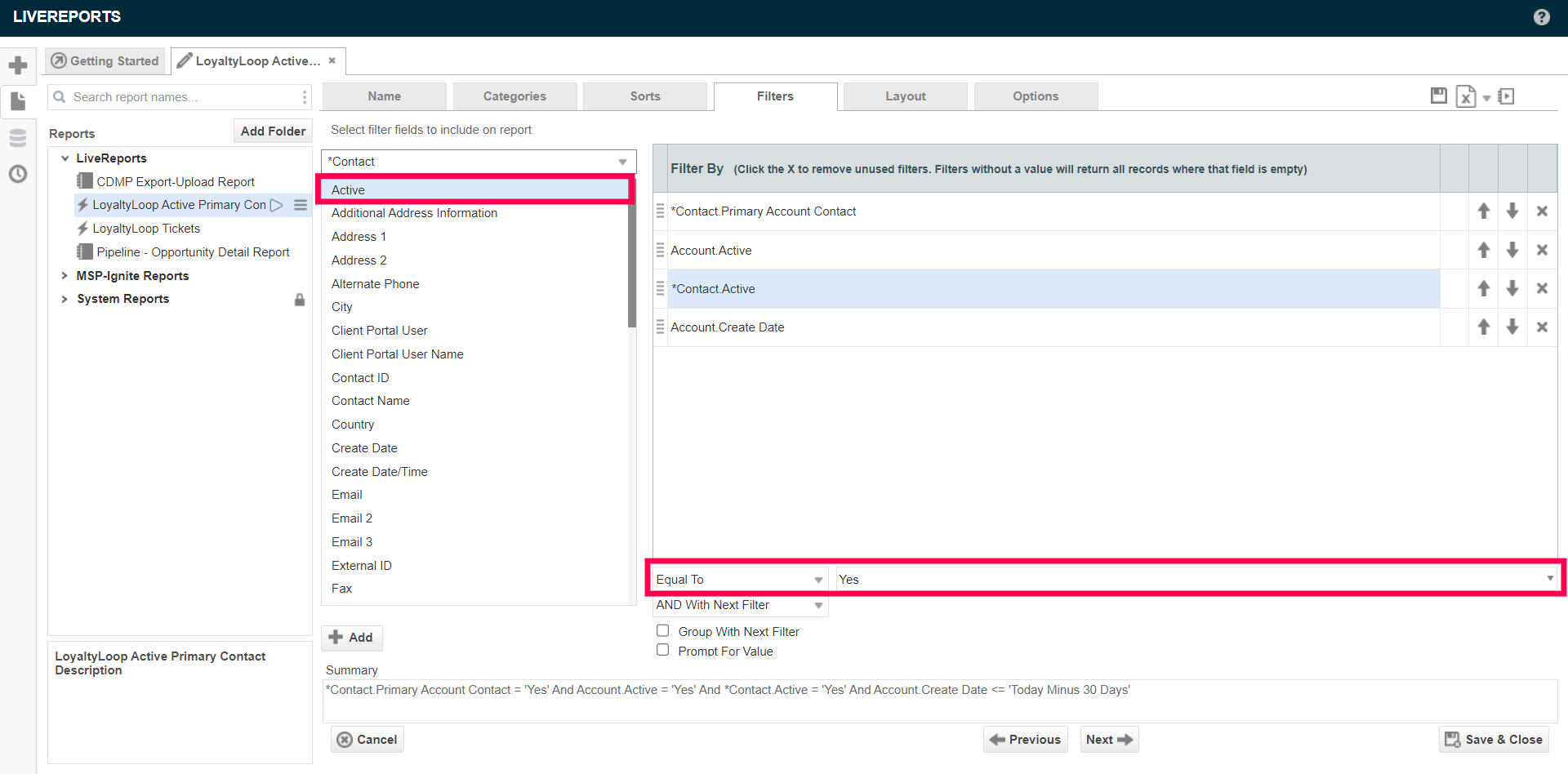 datto autotask report