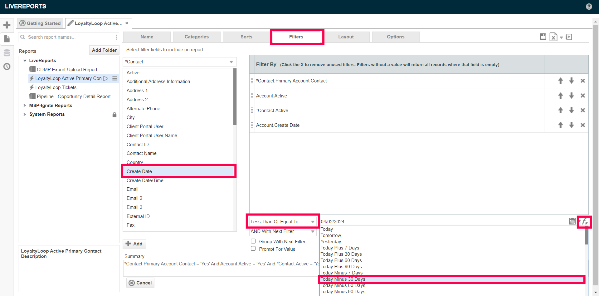 datto autotask report