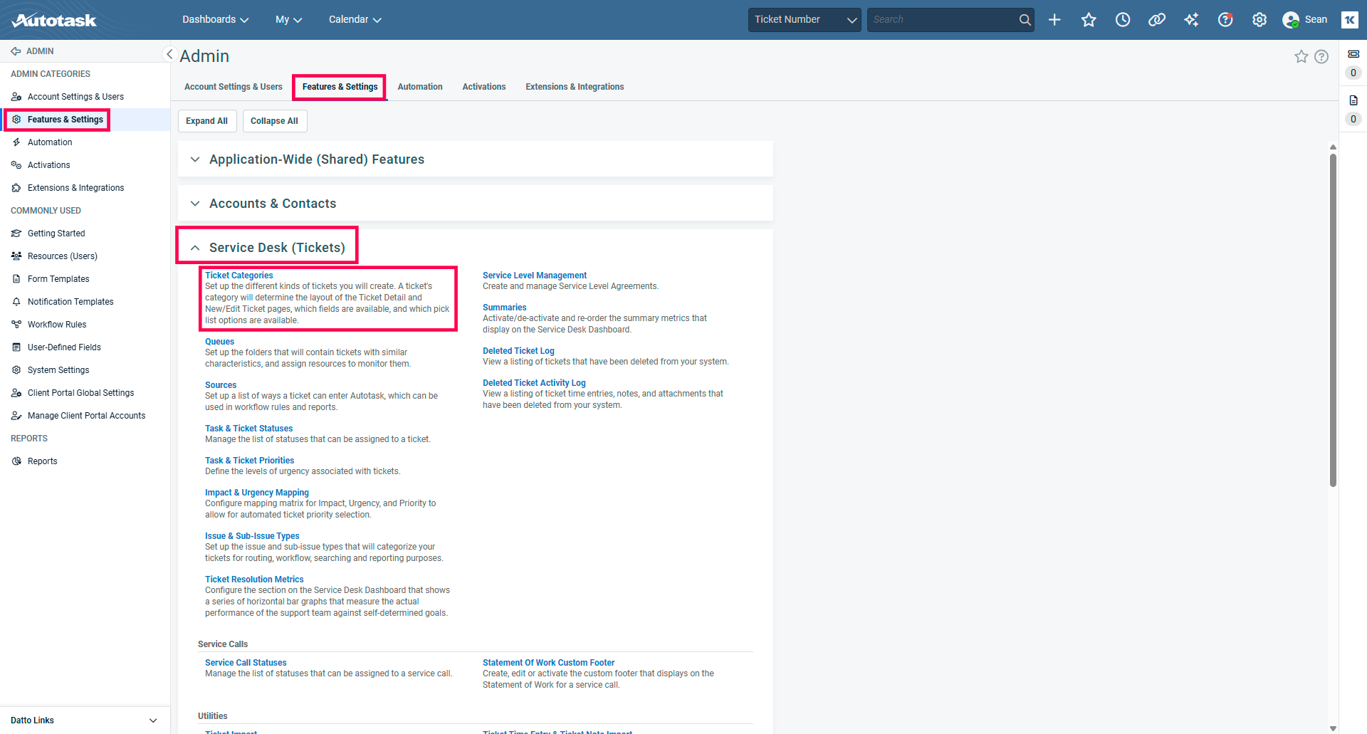 autotask ticket insights for loyaltyloop