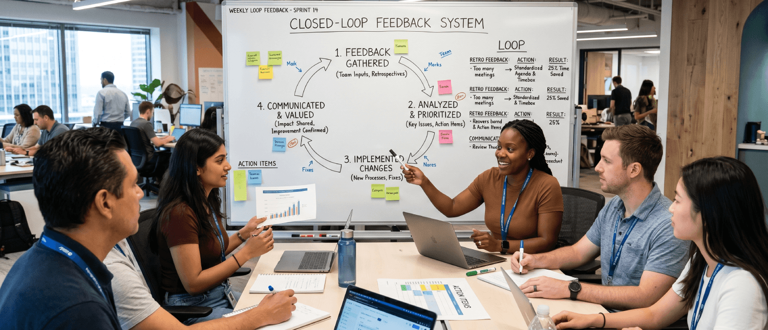 Closed-loop feedback playbook