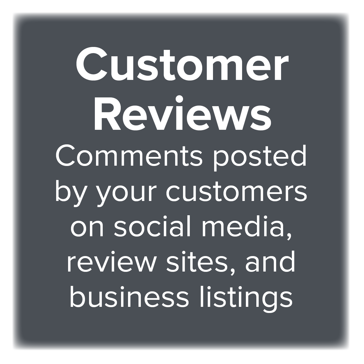 Customer reviews defined
