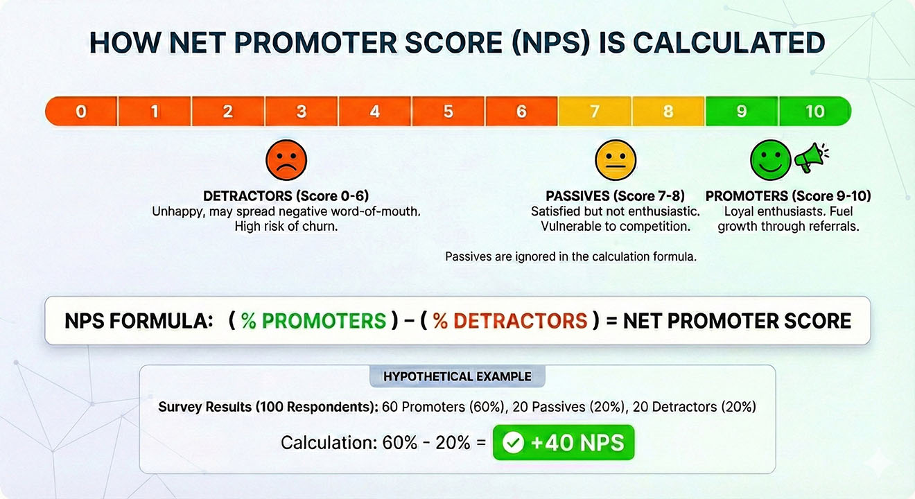 how is net promoter score calculated