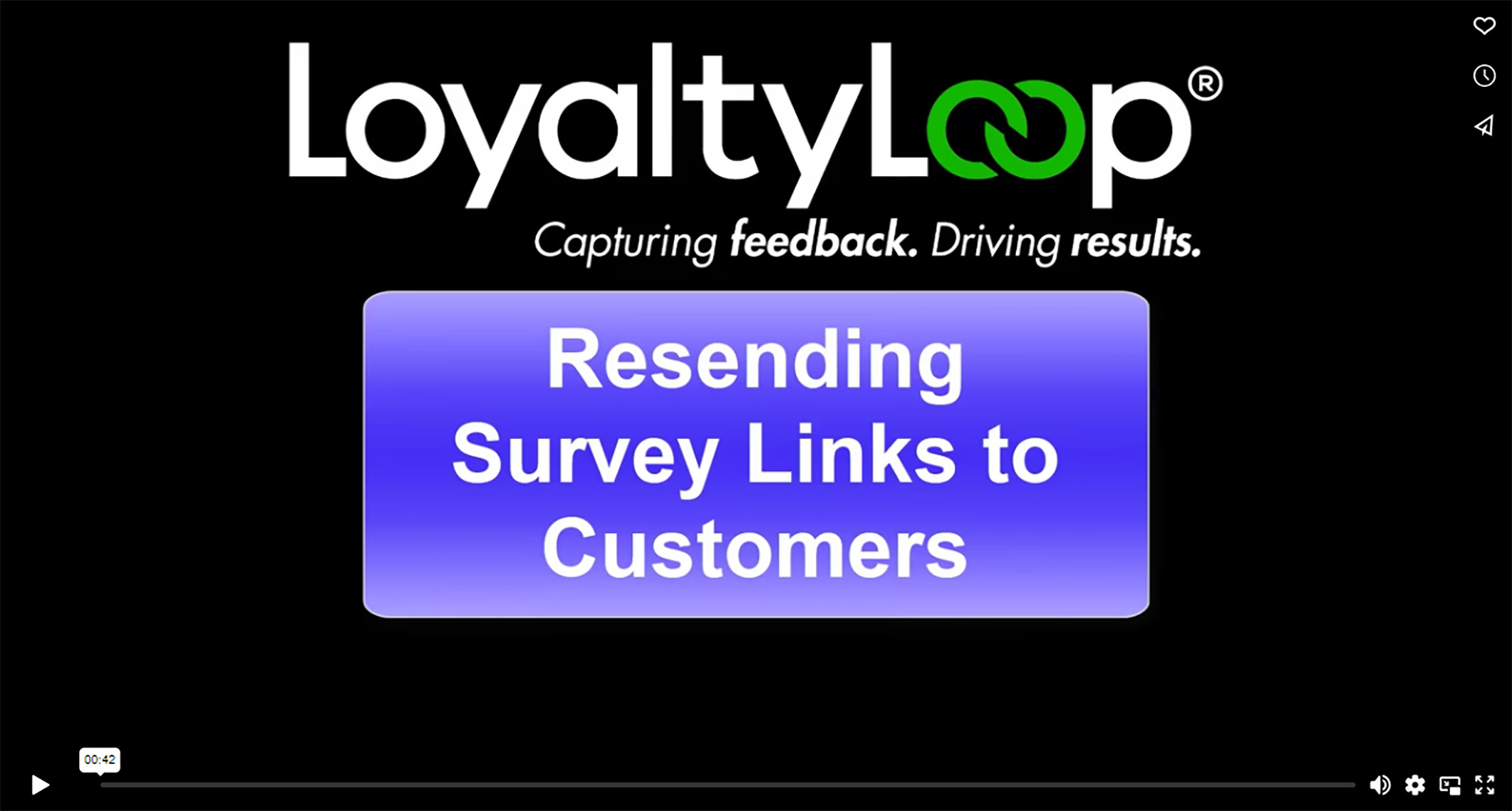 resending survey links