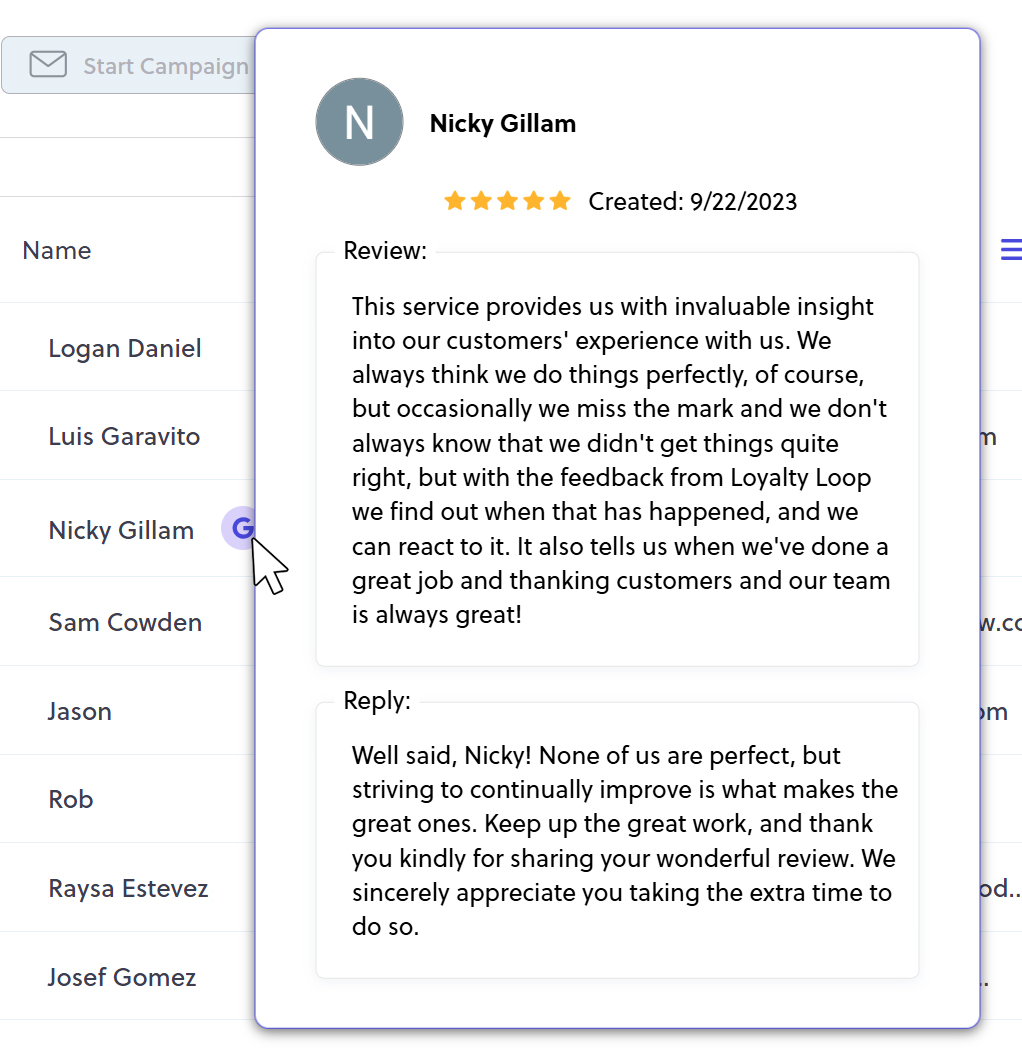 loyaltyloop reviewmatch