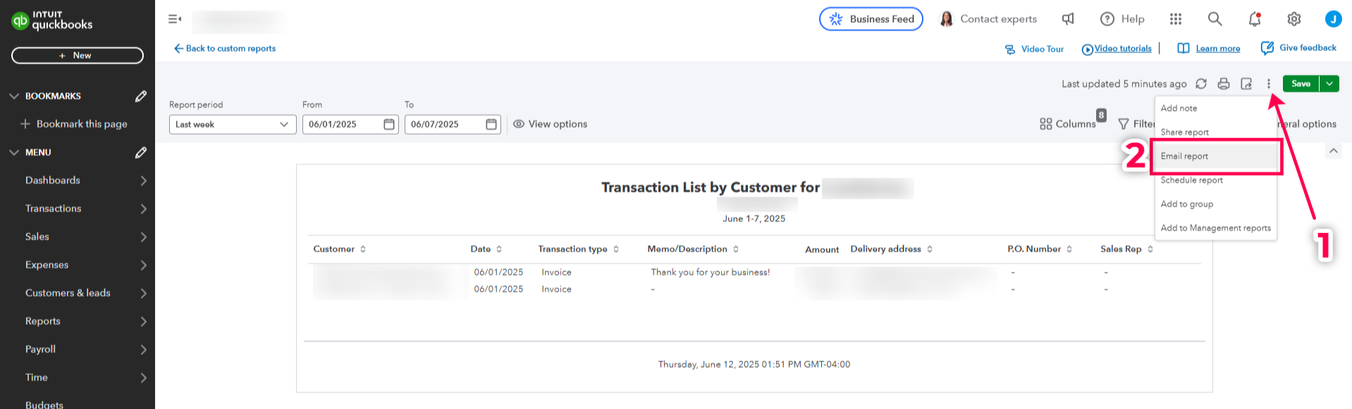 qbo report
