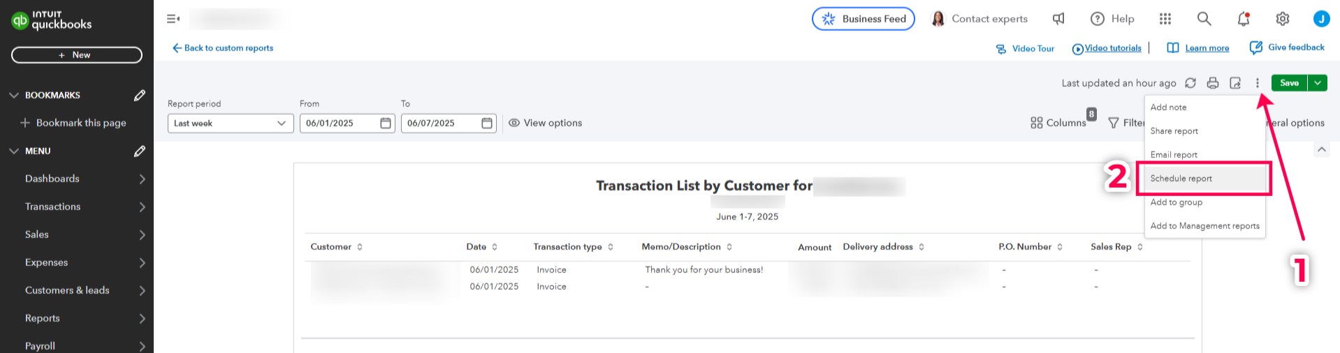 qbo report