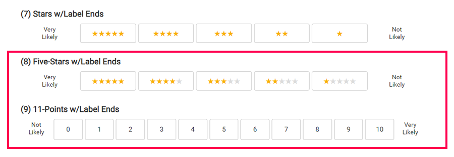 loyaltyloop survey scales